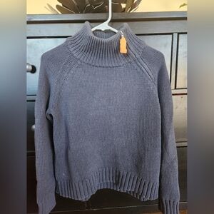 Anthropologie Lisa Todd Women’s Navy w/Black Star Starlight Sweater Size S